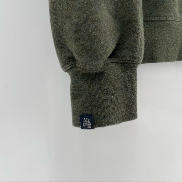 Scotch & Soda Crewneck Sweatshirt Olive “Tell No Tales” Cotton Blend S - Picture 5 of 7